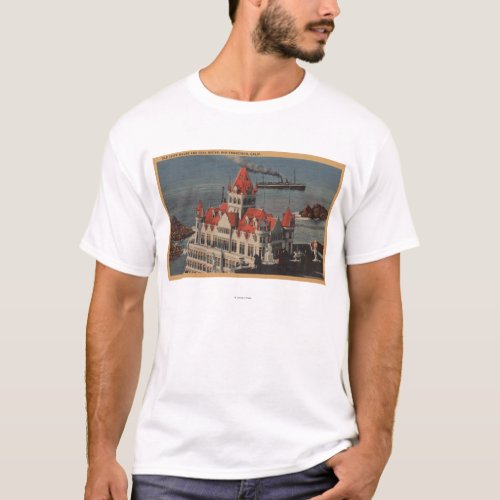 San Francisco CAView of Old Cliff House T_Shirt