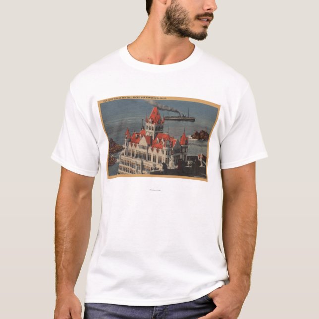 San Francisco, CAView of Old Cliff House T-Shirt (Front)
