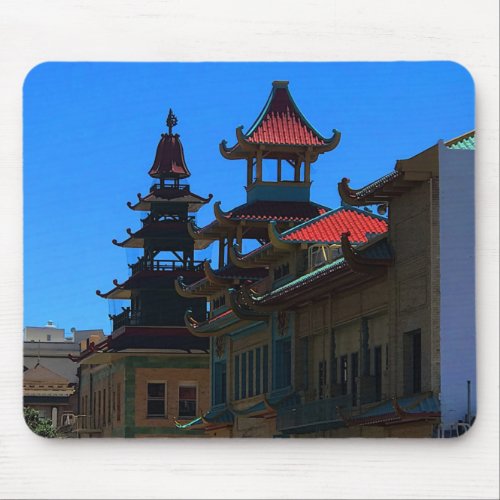 San Francisco Chinatown 10 Mouse Pad