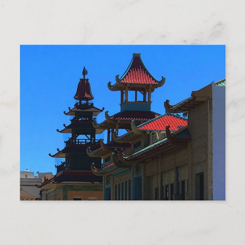 San Francisco Chinatown 10 Postcard 