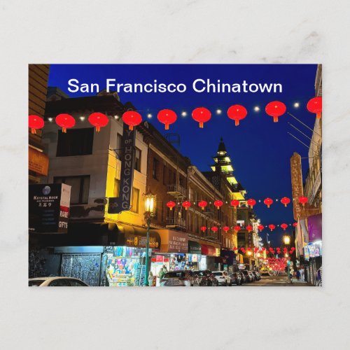 San Francisco Chinatown 11 Postcard 
