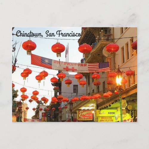 San Francisco Chinatown 5_2 Postcard