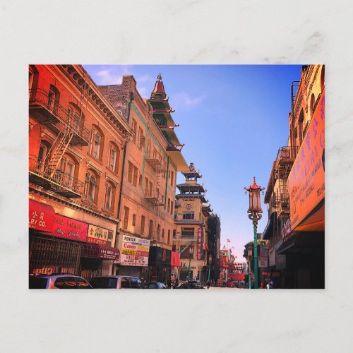 San Francisco Chinatown 7 Postcard