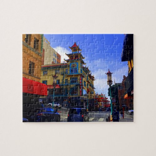 San Francisco Chinatown 8 Jigsaw Puzzle