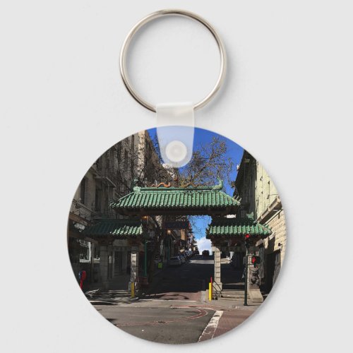 San Francisco Chinatown Gate 3 Keychain