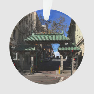San Francisco Chinatown Gate #3 Ornament