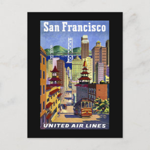 San Francisco Chinatown Holiday Postcard