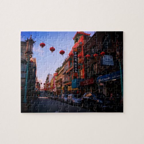 San Francisco Chinatown Jigsaw Puzzle