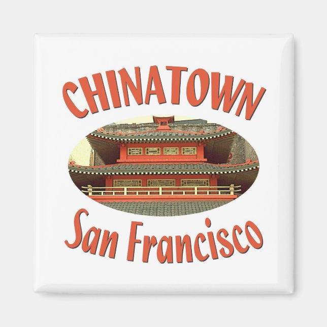 San Francisco Chinatown Magnet (Front)