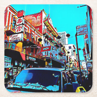 San Francisco Chinatown Paper Coaster