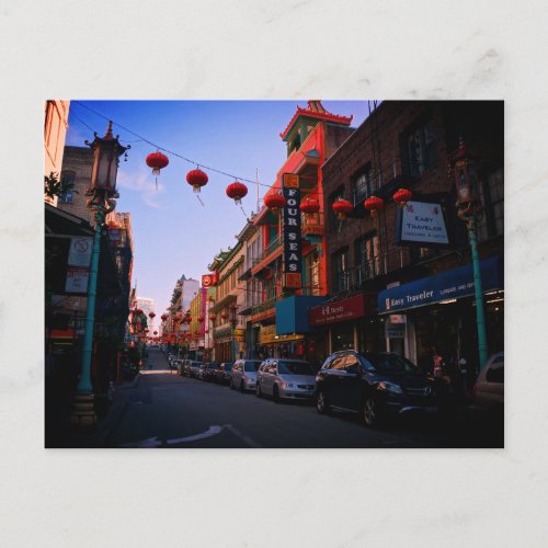 San Francisco Chinatown Postcard