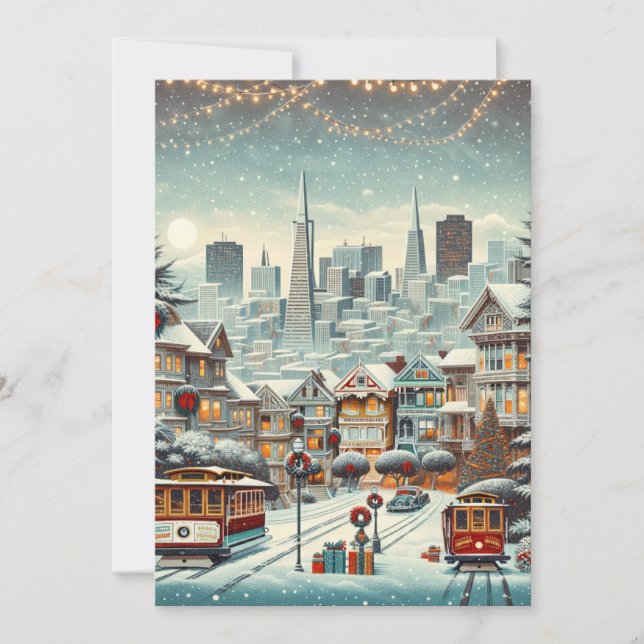 San Francisco Christmas Elegance - SF Card (Front)