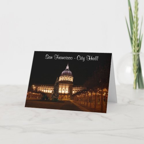 San Francisco City Hall 2 Card