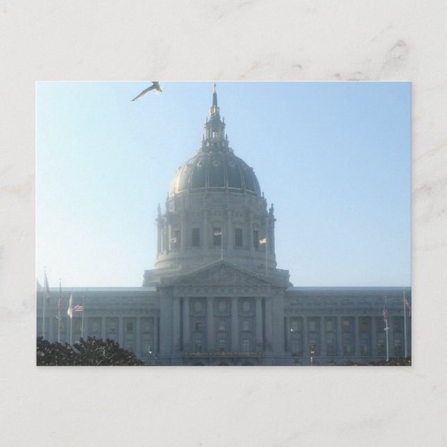 San Francisco City Hall Postcard (Front)