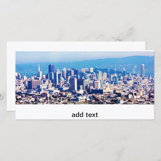 San Francisco City View Panoramic (Front/Back)