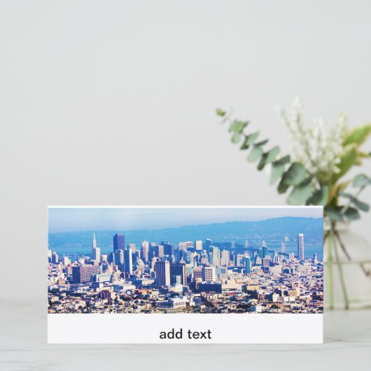 San Francisco City View Panoramic (Standing Front)