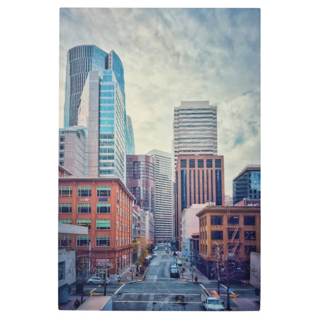 San Francisco Cityscape Metal Print (Front)