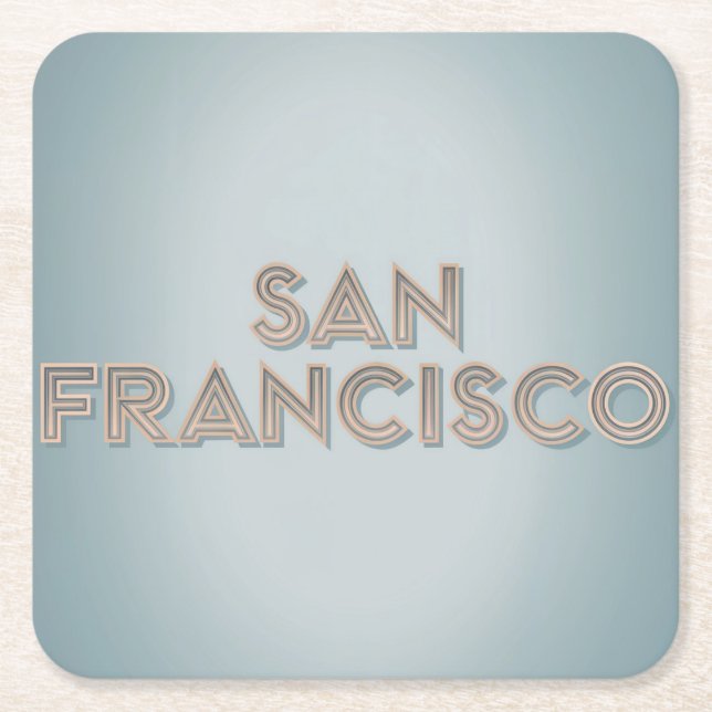 San Francisco Coaster Set (Front)
