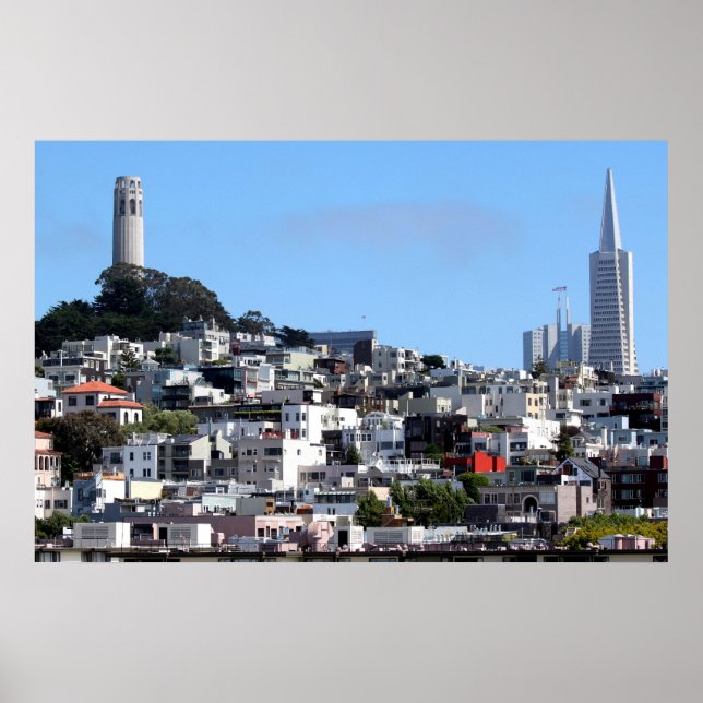 San Francisco Coit Tower Poster (Front)