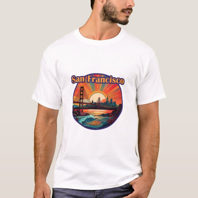 San Francisco Colors T-Shirt (Front)