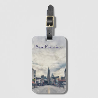 San Francisco Columbus Street Luggage Tag