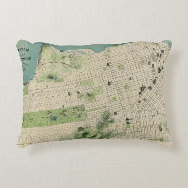 San Francisco Decorative Pillow (Front)