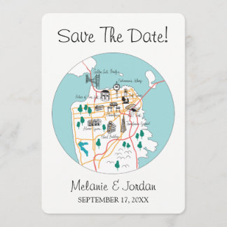 San Francisco Destination - Save The Date