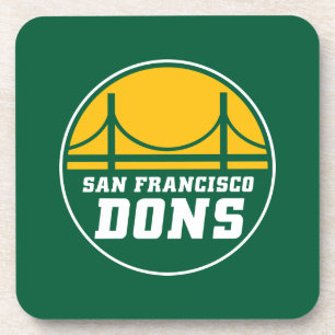 San Francisco Dons Beverage Coaster