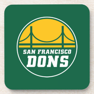 San Francisco Dons Beverage Coaster