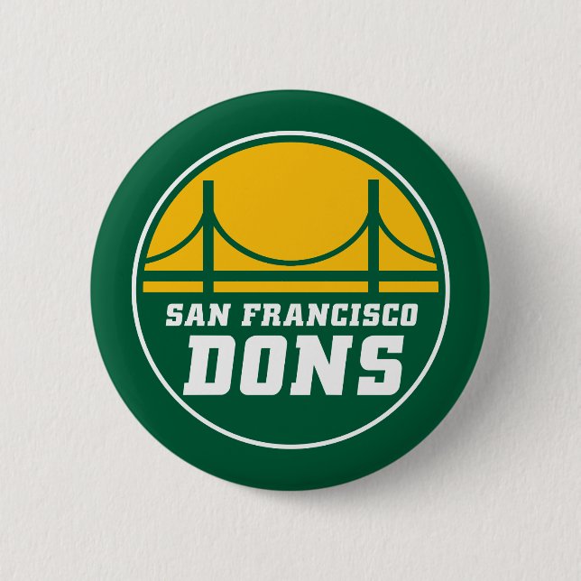 San Francisco Dons Button (Front)