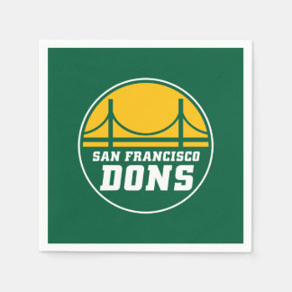 San Francisco Dons Napkins