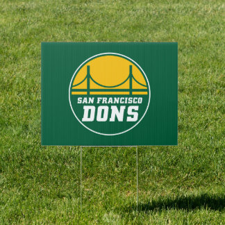 San Francisco Dons Sign