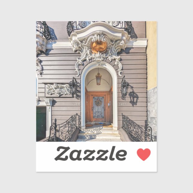 San Francisco Door Sticker (Sheet)
