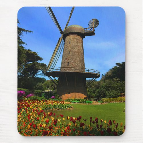 San Francisco Dutch Windmill 4 Mouse Pad