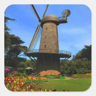 San Francisco Dutch Windmill #4 Sticker