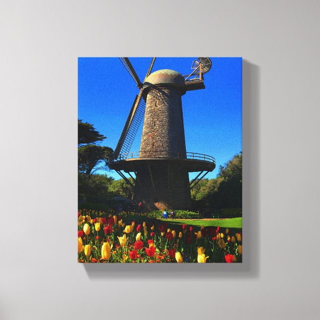 San Francisco Dutch Windmill #5 Canvas Print (Front)