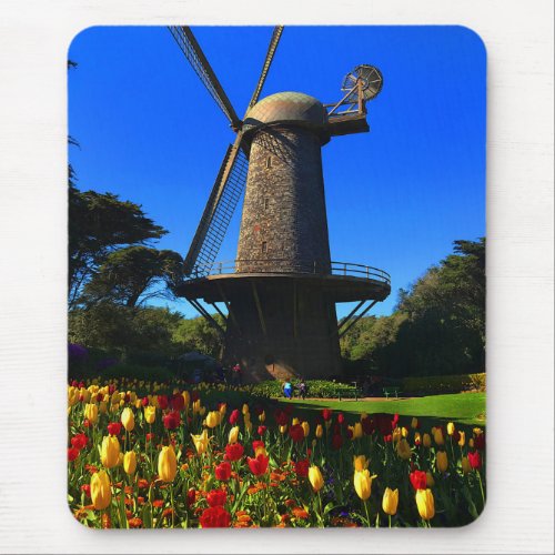 San Francisco Dutch Windmill 5 Mouse Pad