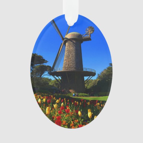 San Francisco Dutch Windmill 5 Ornament 