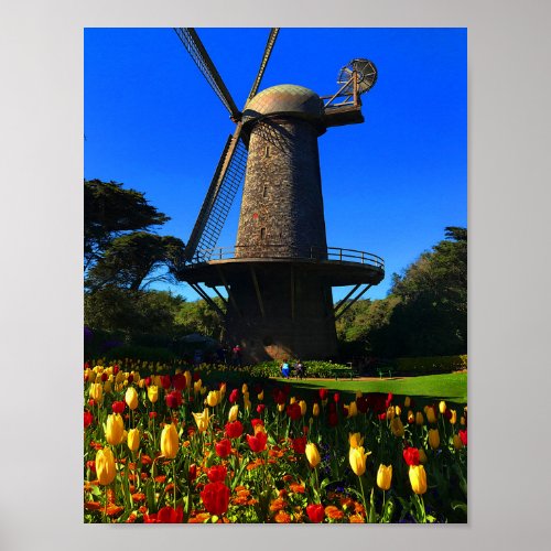 San Francisco Dutch Windmill 5 Poster