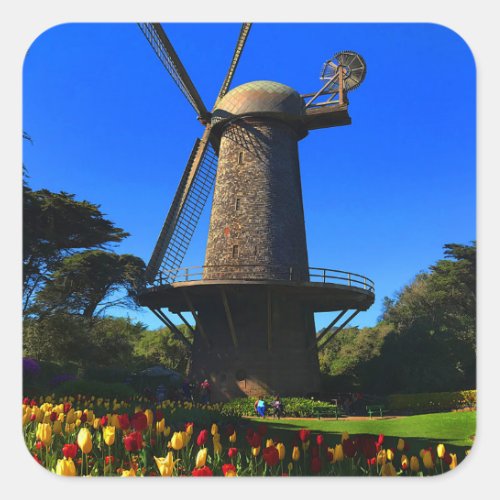 San Francisco Dutch Windmill 5 Sticker