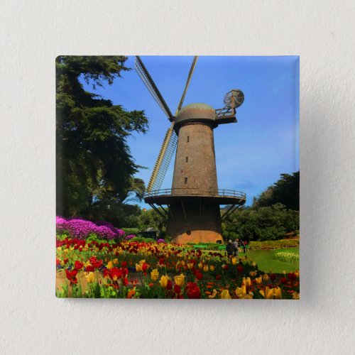 San Francisco Dutch Windmill 6 Button