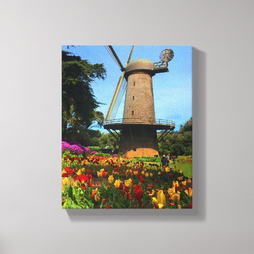 San Francisco Dutch Windmill 6 Canvas Print