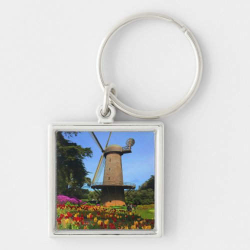 San Francisco Dutch Windmill 6 Keychain 