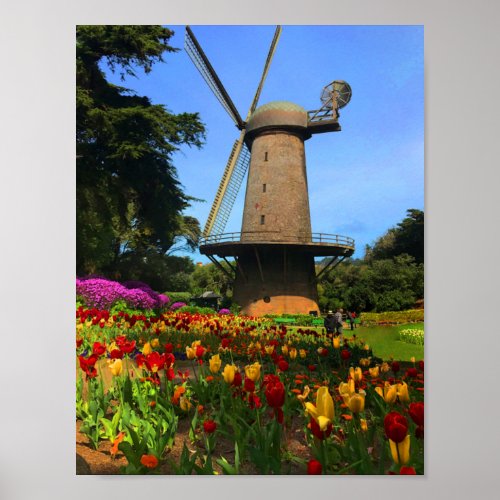 San Francisco Dutch Windmill 6 Poster