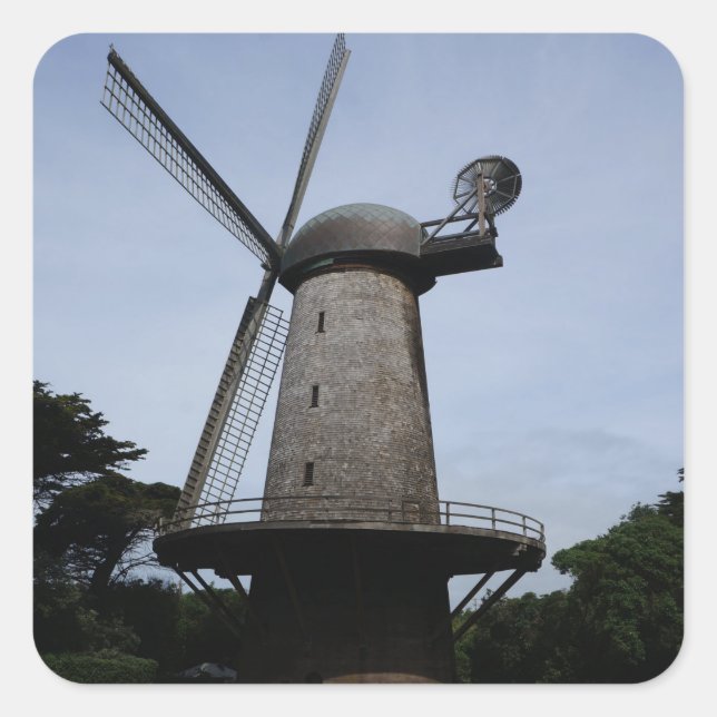 San Francisco Dutch Windmill Stickers (Front)