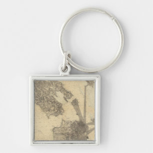 San Francisco Entrance, California Keychain
