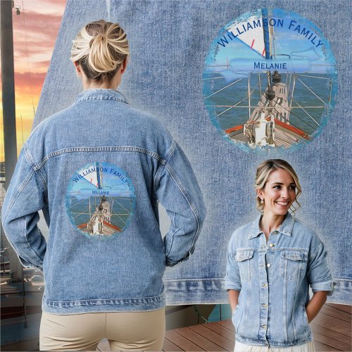 San Francisco Family Sailing 0869 Denim Jacket