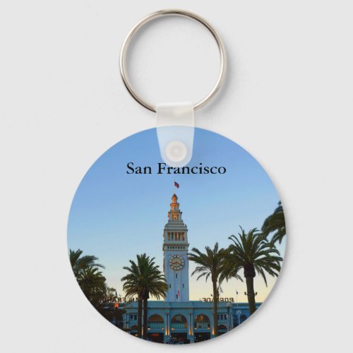 San Francisco Ferry Building 11_2 Keychain