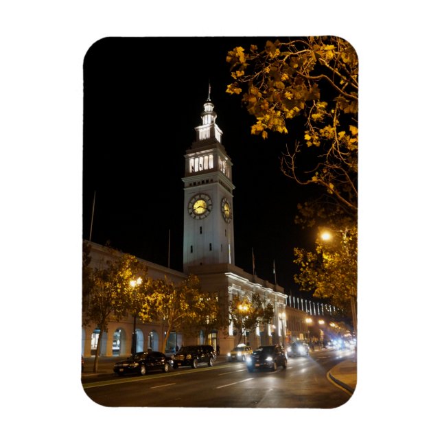 San Francisco Ferry Building #13 Magnet (Vertical)