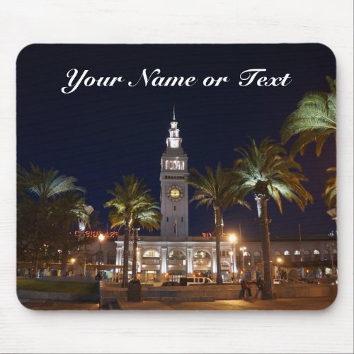 San Francisco Ferry Building 6 Mouse Pad